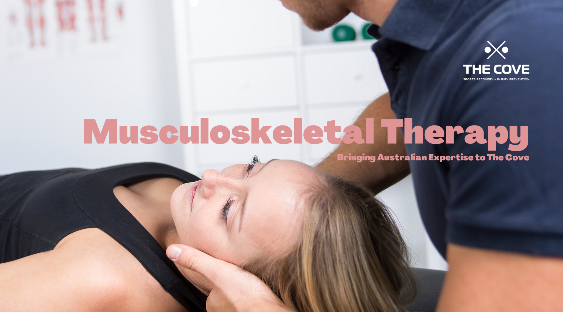 Expert Physiotherapist treating Client - Neck pain