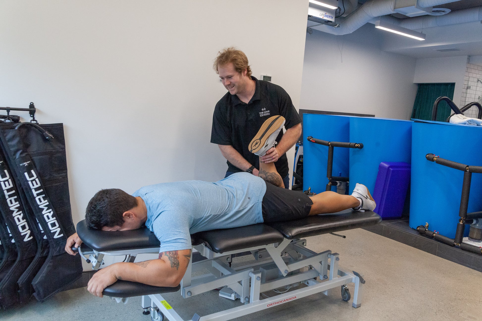 Nick doing Musculoskeletal Therapy