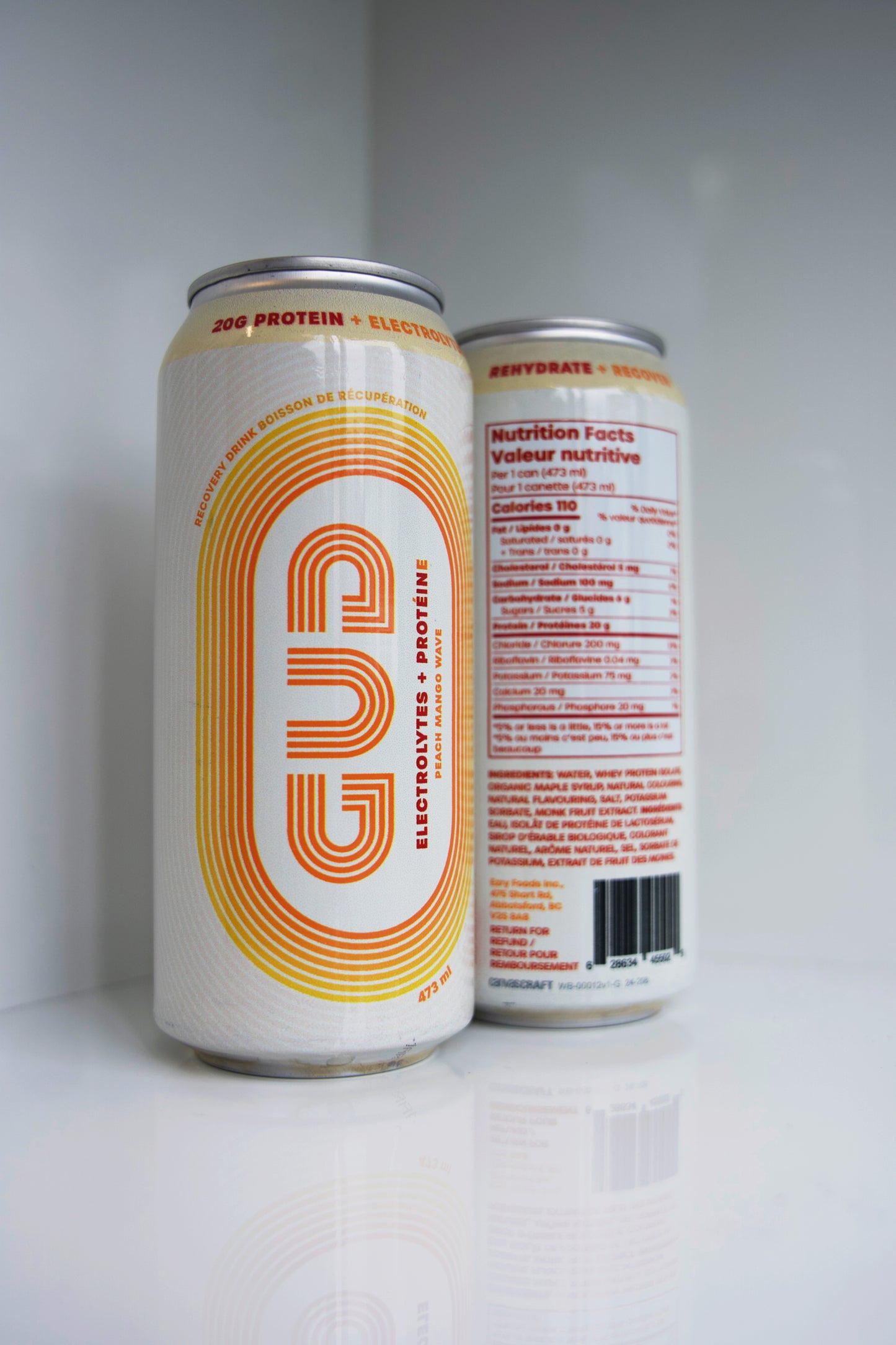 GUD Recovery Beverage – Peach Mango Wave