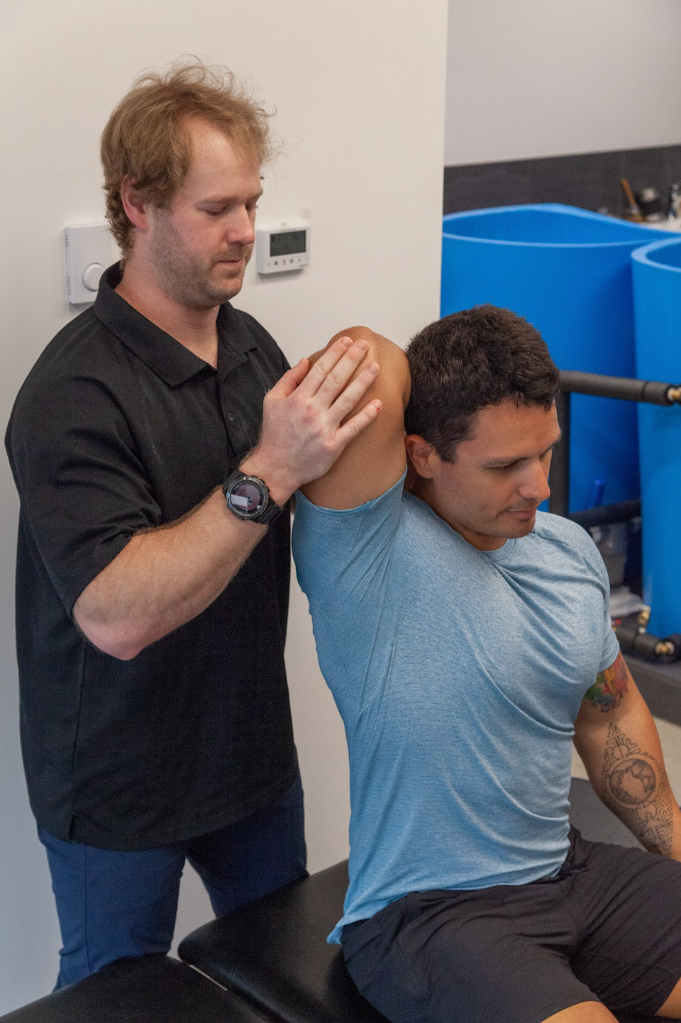 Nick doing Musculoskeletal Therapy